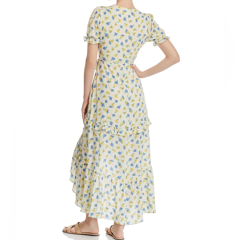 Lost + Wander Mama Mia Ruffled Floral Wrap Dress NWT - Picture 6 of 12